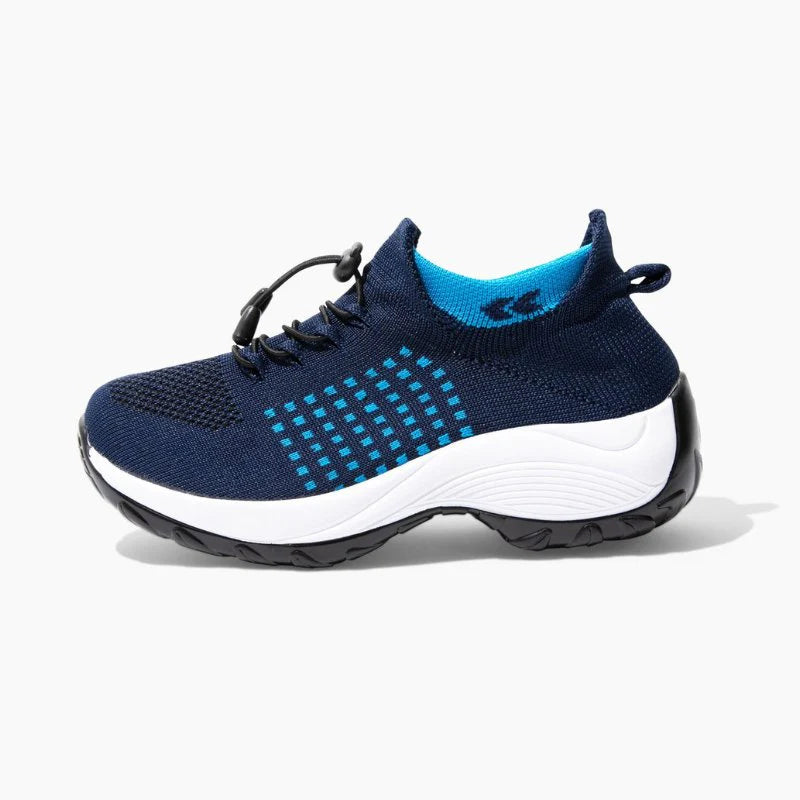 Stretch Comfort – נעלי נוחות אורטופדיות אפור